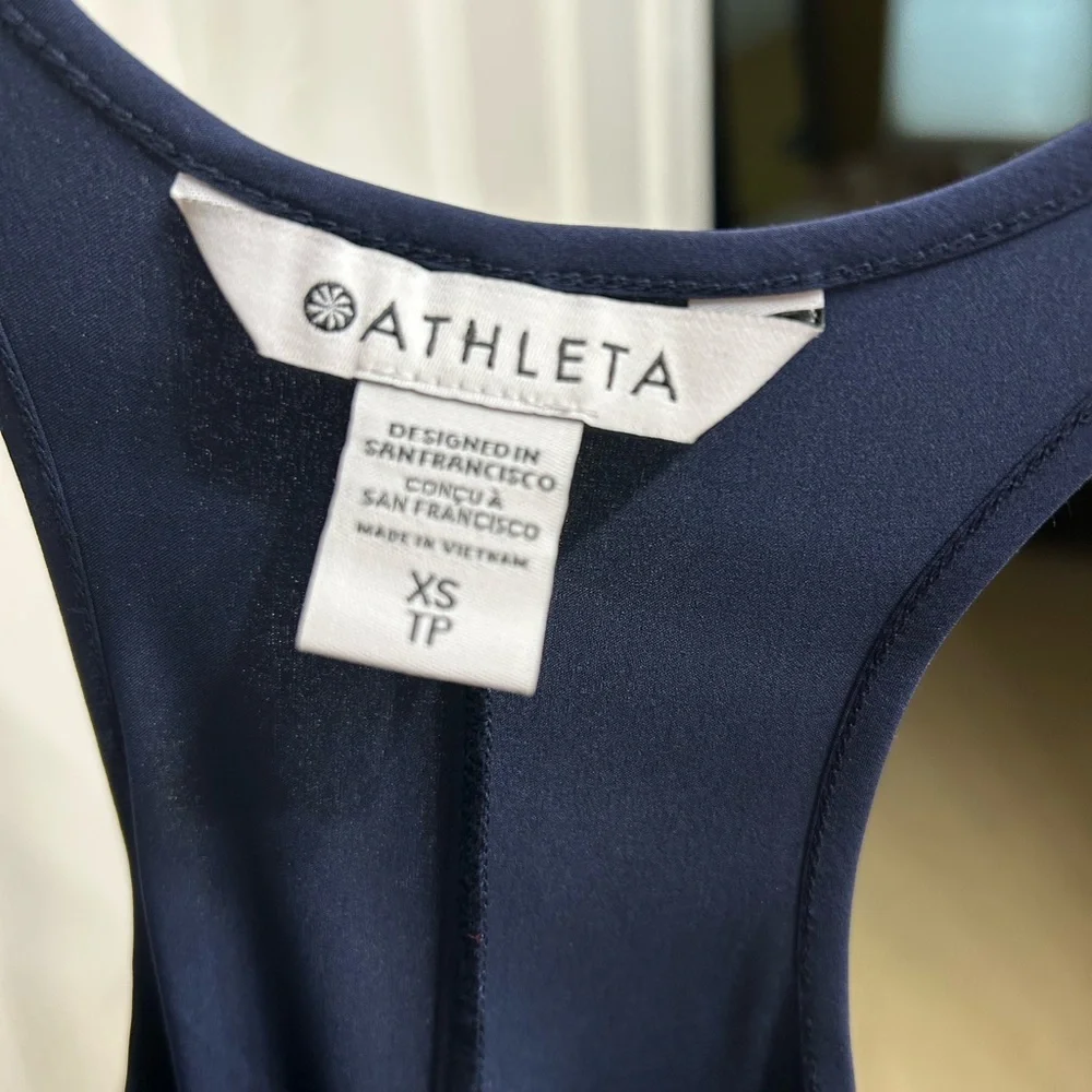 Athleta Presidio Dress Navy - Picture 5 of 8